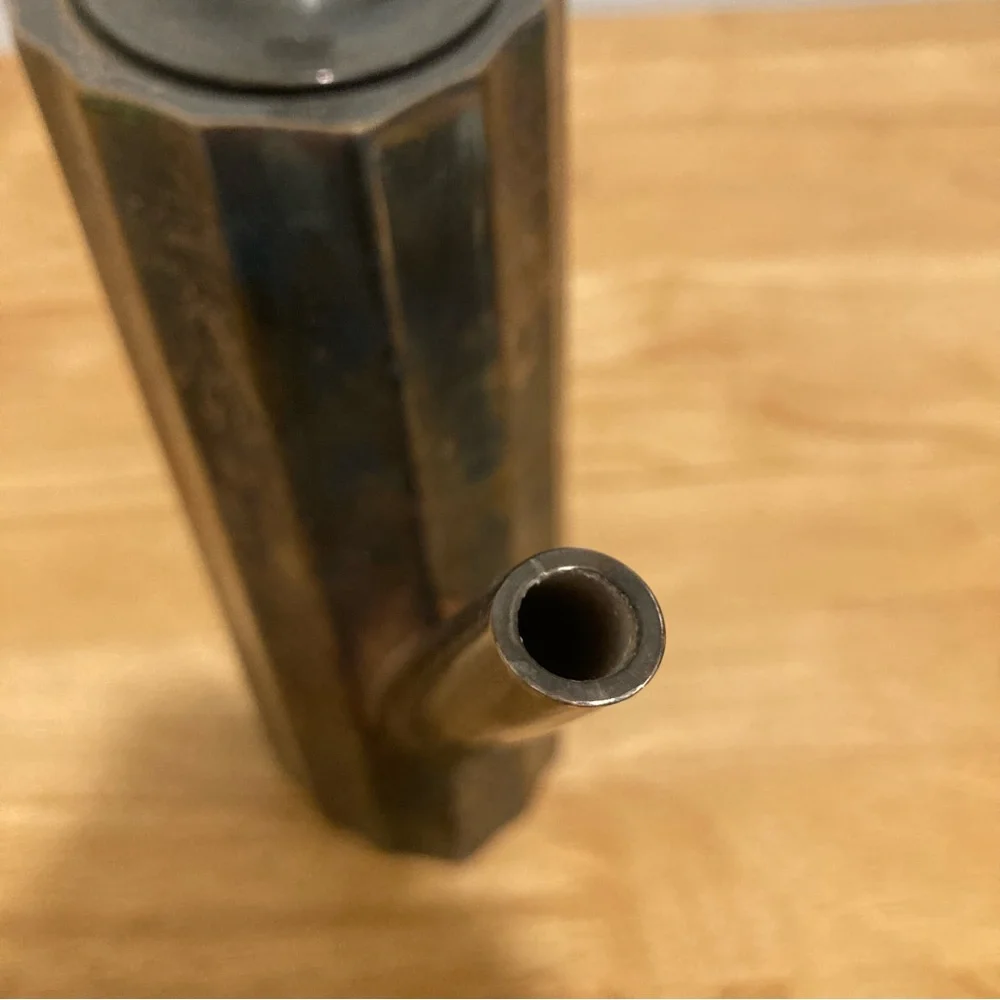 1960s Lunt Silver Plate Coffee Pot Mid Century Vintage - Picture 15 of 16